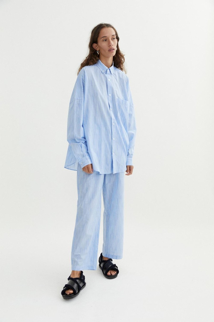 Women Blanca Studio Shirts | Klara Shirt In Blue